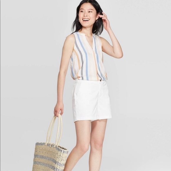 A New Day striped sleeveless top - Picture 2 of 5